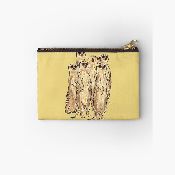 Item preview, Cute Artwork of a Mob of Alert Meerkats I designed and sold by JD's Shop.