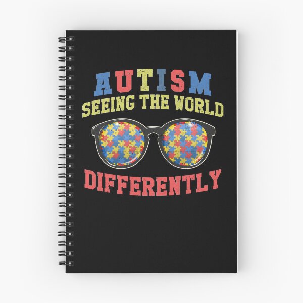Item preview, Seeing The World Differently Autism Awareness Sunglasses designed and sold by MerchK1ng.