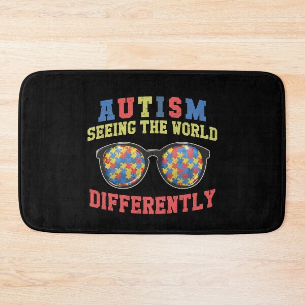Item preview, Seeing The World Differently Autism Awareness Sunglasses designed and sold by MerchK1ng.