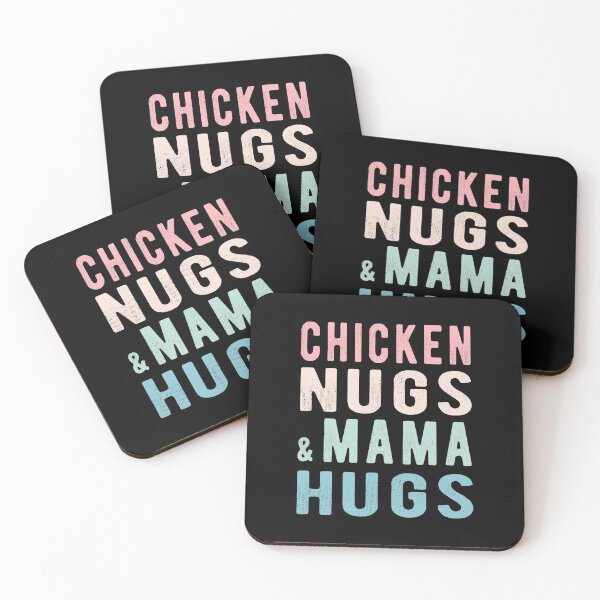 Item preview, Chicken Nugs and Mama Hugs for Nugget Lover Funny Vintage designed and sold by AnimaLovers.
