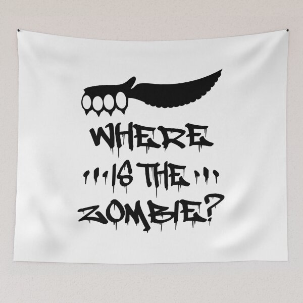 Item preview, Where is the zombie? | Stay Safe | Stay Home designed and sold by Melcu.