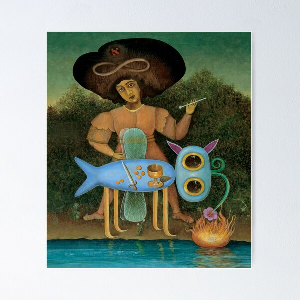 Aperçu de l'œuvre Le surréaliste (Le surréaliste) -Victor Brauner créée et vendue par LexBauer.
