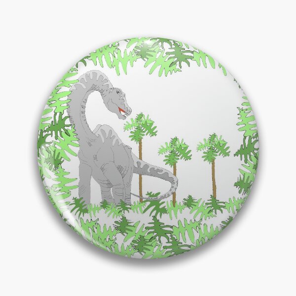 Item preview, Friendly Dinosaur  Eating Trees designed and sold by WatersEdgeGal.