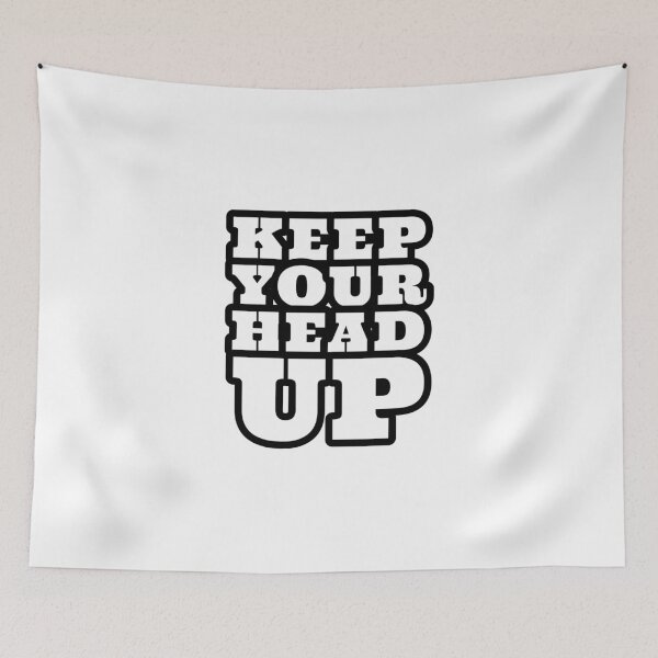 Item preview, keep your head up  designed and sold by Inspirationmotivation.