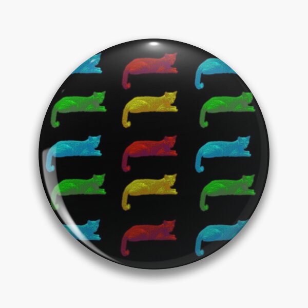 Item preview, Cats - Pop Art on a black background designed and sold by MarionsArt.