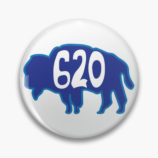 Item preview, Hand Drawn Kansas Buffalo 620 Royal Blue designed and sold by itsrturn.