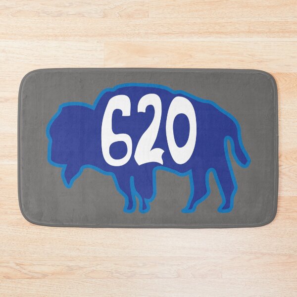 Item preview, Hand Drawn Kansas Buffalo 620 Royal Blue designed and sold by itsrturn.