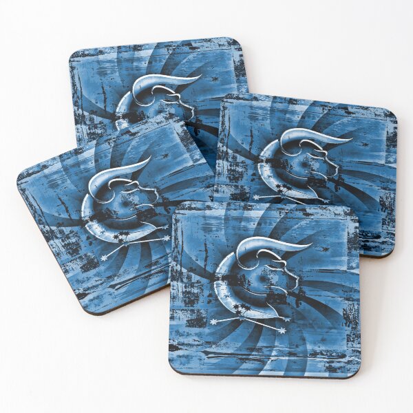Item preview, Zodiac sign Taurus in blue designed and sold by harietteh.