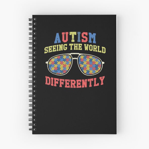Item preview, Seeing The World Differently Autism Awareness Sunglasses designed and sold by MerchK1ng.