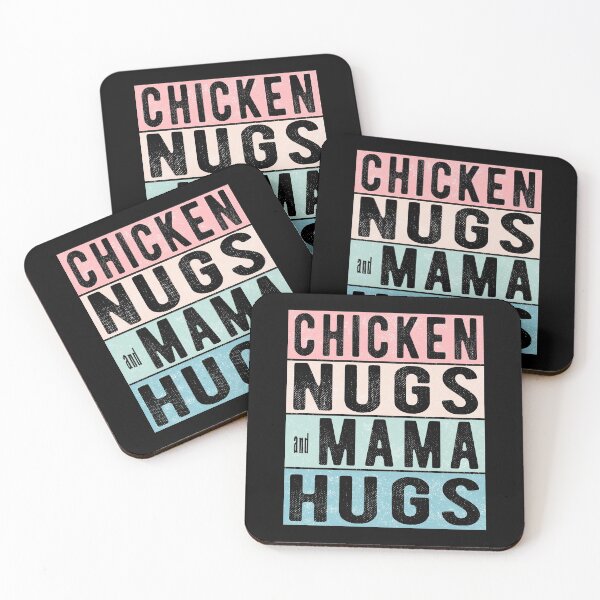 Item preview, Chicken Nugs and Mama Hugs for Nugget Lover Funny Vintage designed and sold by AnimaLovers.