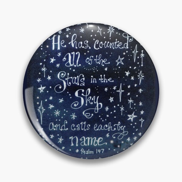 Item preview, Prayer of Calm, Comfort, Blessing, Faith - God has counted all the stars designed and sold by MaryKunzGoldman.