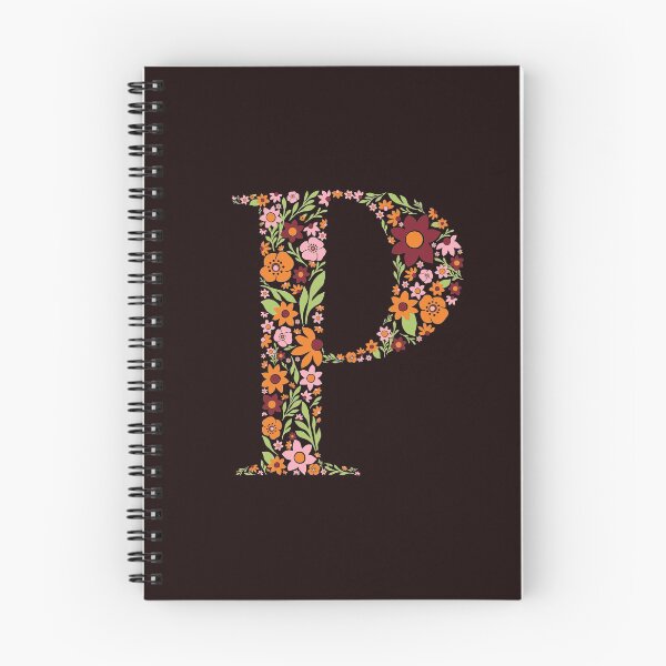 Item preview, Retro Floral Letter  P designed and sold by zeljkica.