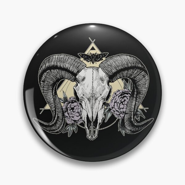 Item preview, Ram Skull Color designed and sold by senmizuumi.