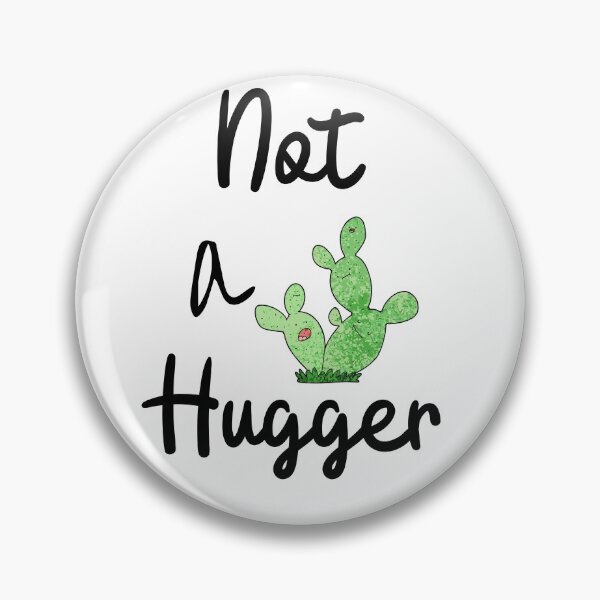 Item preview, Not A Hugger Funny Cactus designed and sold by Laurelbdesigns.