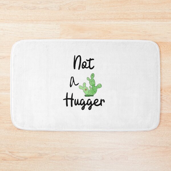 Item preview, Not A Hugger Funny Cactus designed and sold by Laurelbdesigns.