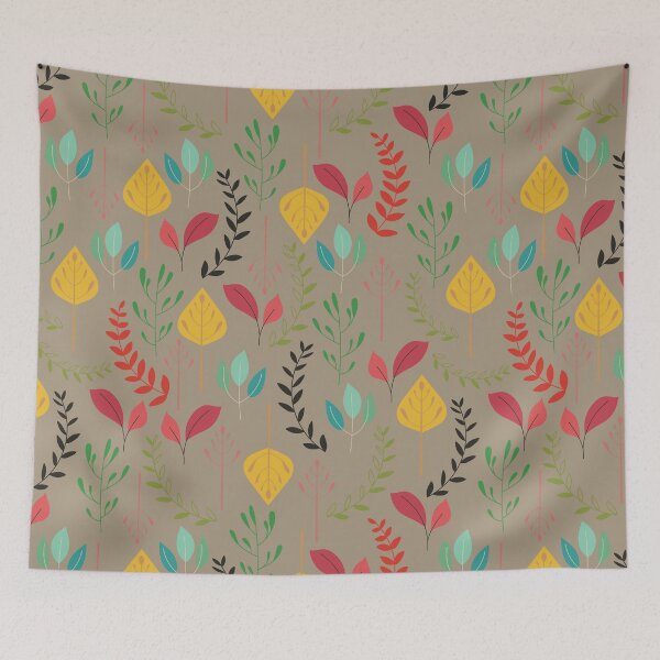 Item preview,  Leaf Confetti Rainbow Print designed and sold by Kova  Rose.