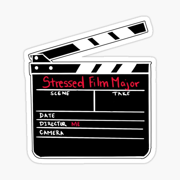 Item preview, Stressed Film Major designed and sold by Madelyn Knight.