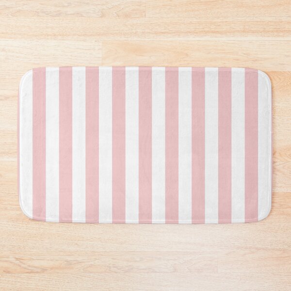 Item preview, Pale Pink Rose And White Stripe  designed and sold by KCavender.