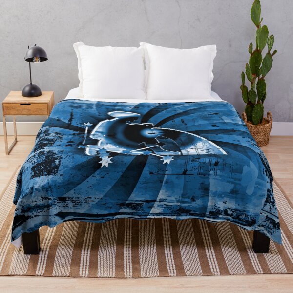 Item preview, Zodiac sign Aquarius in blue designed and sold by harietteh.
