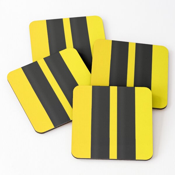 Item preview, Camero Metallic Yellow Stripes Print  designed and sold by sagar96.