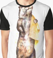 Otter Grafik T-Shirt