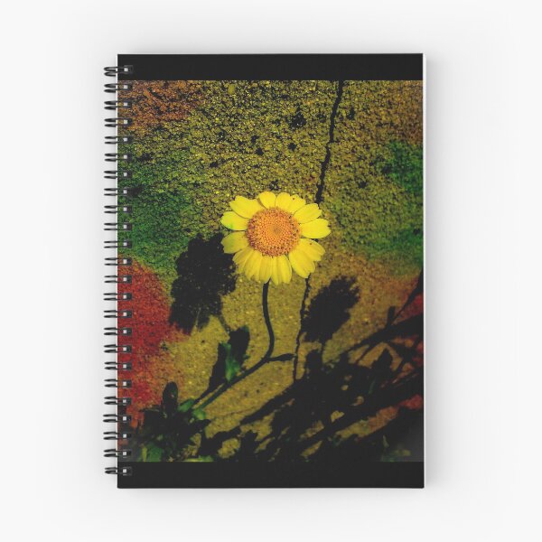 Item preview, Yellow Daisy Against Multicoloured Concrete designed and sold by Capuletdesigns.