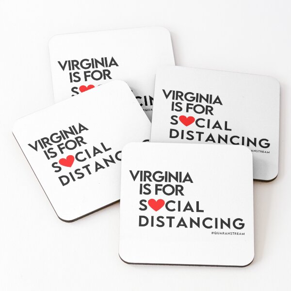 Item preview, Virginia is for Social Distancing designed and sold by doctorhu.