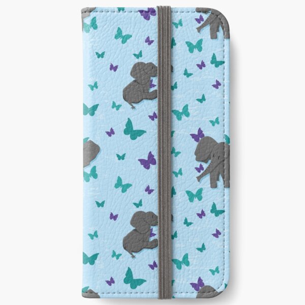 Chill baby elephants iPhone Wallet