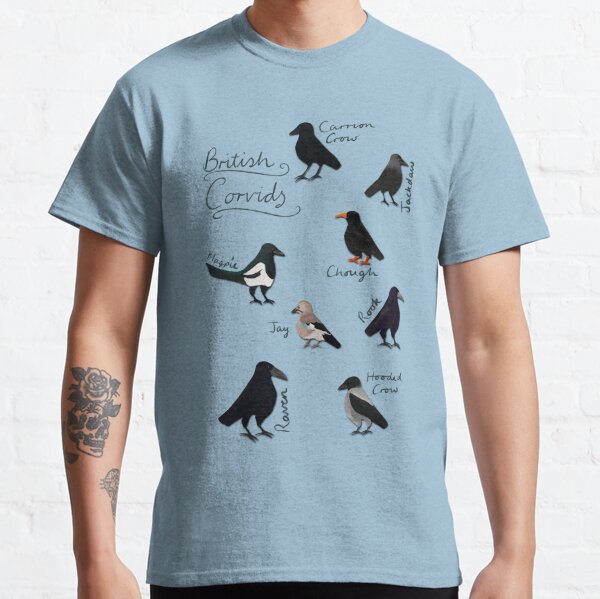 King of the Corvids for Fans of Crows and Ravens T-Shirt