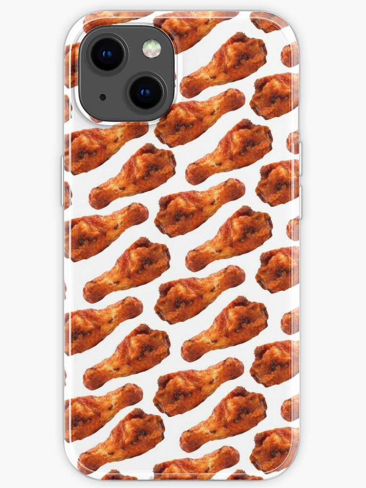 Funda de iPhone «Patrón de alitas de pollo Buffalo» de DWaffleDesigns |  Redbubble