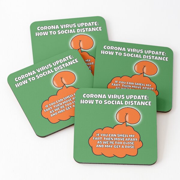 Item preview, Corona Virus - How to make sure people keep their Social Distance from you. designed and sold by asktheanus.
