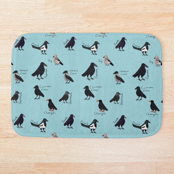 Aperçu de l'œuvre Modèle de corvidés britanniques créée et vendue par Elliestrations.
