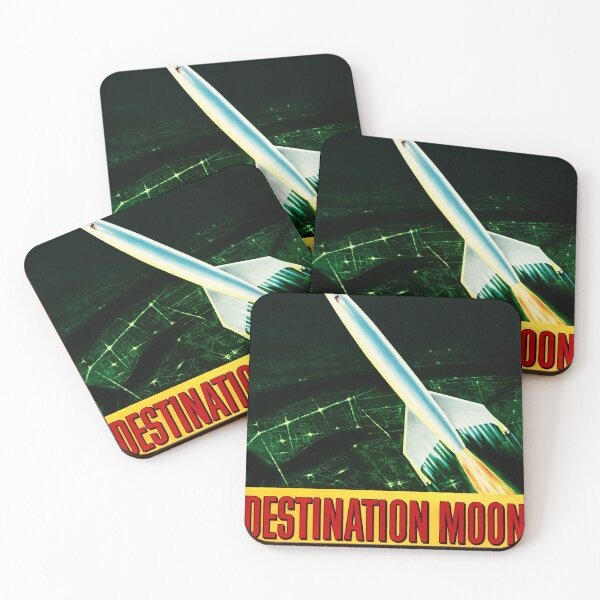 Item preview, DESTINATION MOON 1950 Film Retro American Science Fiction Movie Advertising designed and sold by retroposters.