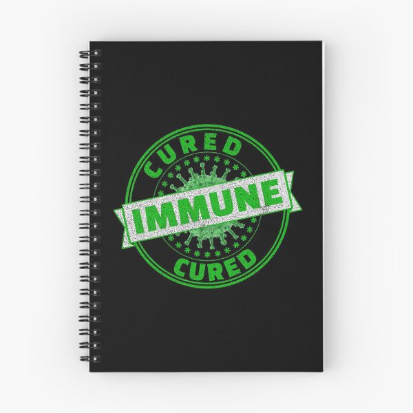 Item preview, Cured - I am immune designed and sold by NerdySherds.