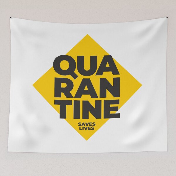 Item preview, Quarantine Saves Lives designed and sold by psthome.