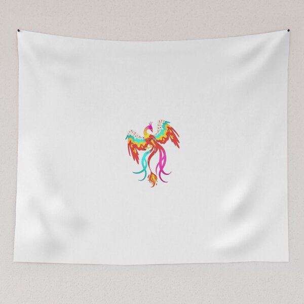 Item preview, Phoenix color illustration design t-shirt designed and sold by Teeven.