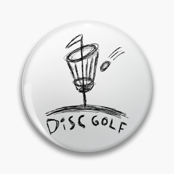 Item preview, Disc Golf Scribble designed and sold by WeAreAllKosh.