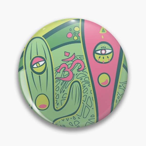 Item preview,  Bubble Gum Lime | Ohm Cactus Alien Illustration  designed and sold by jcastanedaBKLN.