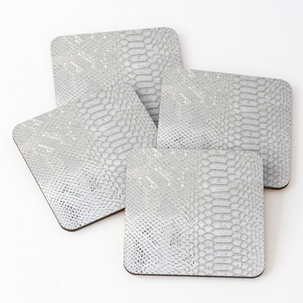 Item preview, White snake skin imitation designed and sold by philippe souvy.