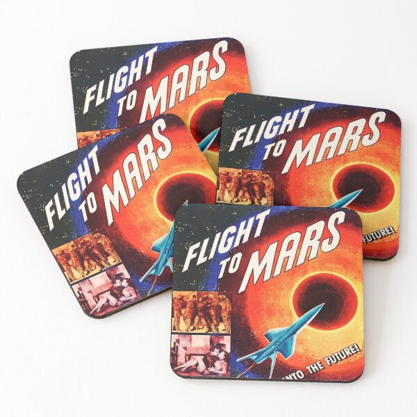 Item preview, FLIGHT TO MARS Fifty Years Into The Future! 1951 Retro Sci Fi Movie Poster designed and sold by retroposters.