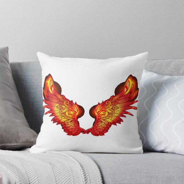 Aperçu de l'œuvre T-shirt ailes feu illustration dessin créée et vendue par Teeven.