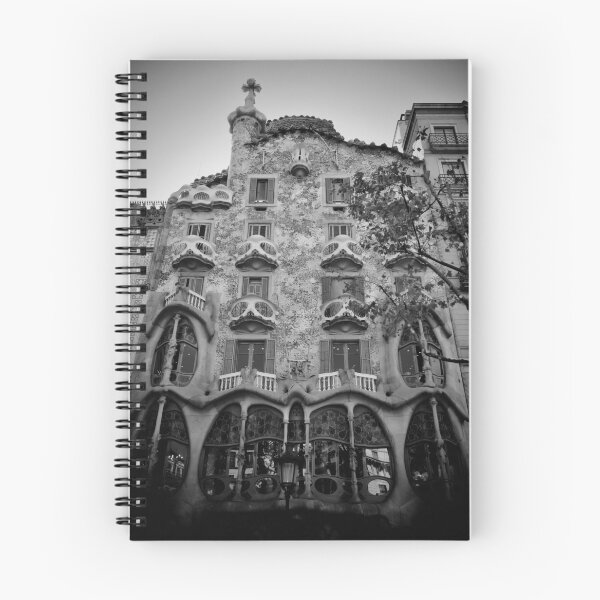 Item preview, Barcelona Gaudi Casa Batllo Black And White designed and sold by MoAndPaul-.