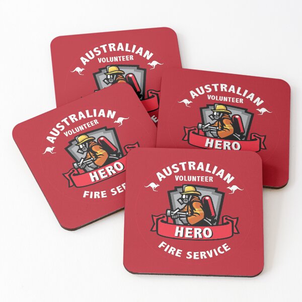 Item preview, Australian Fire Volunteers shirt - Bushfire Heroes - Volunteers - Volunteer Fire shirt - Fire t shirt - Gifts designed and sold by happygiftideas.