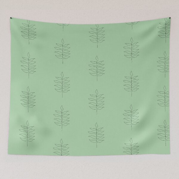 Item preview, Spring Fern Plant Design (Pocket-Sized Design and Green Background) designed and sold by somewhereartsy.