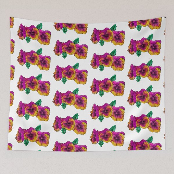 Aperçu de l'œuvre Pensées magenta créée et vendue par Charlotteswork.