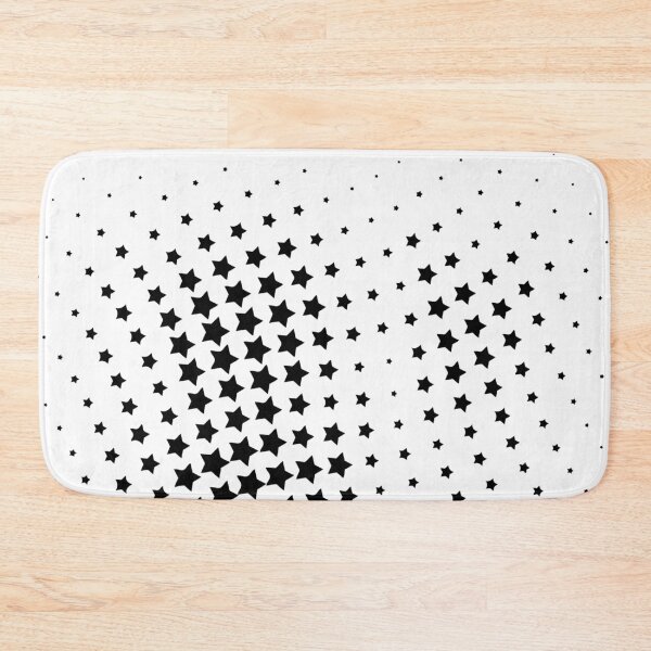 Item preview, Black Stars Pattern, Art Graphic designed and sold by FETtees.