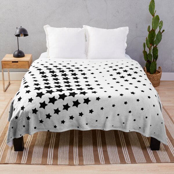 Item preview, Black Stars Pattern, Art Graphic designed and sold by FETtees.