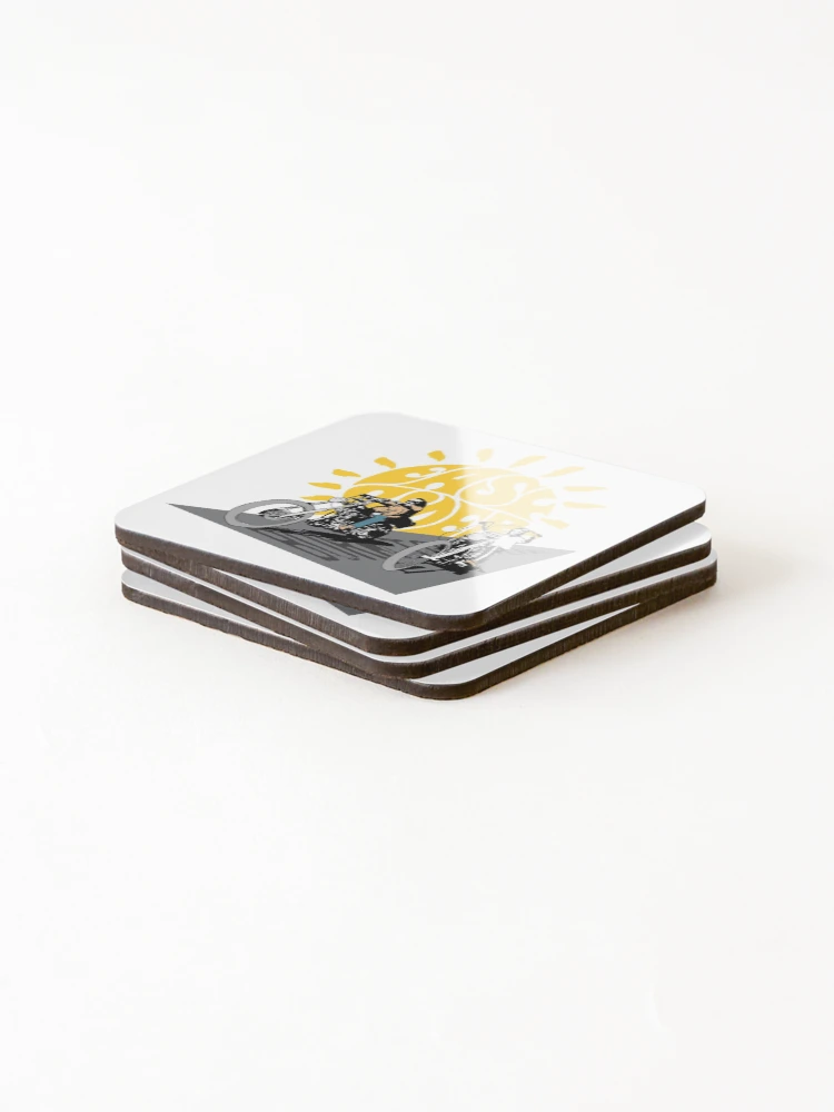 Thumbnail 4 of 5, Coasters (Set of 4), Easy Rider designed and sold by blegor.