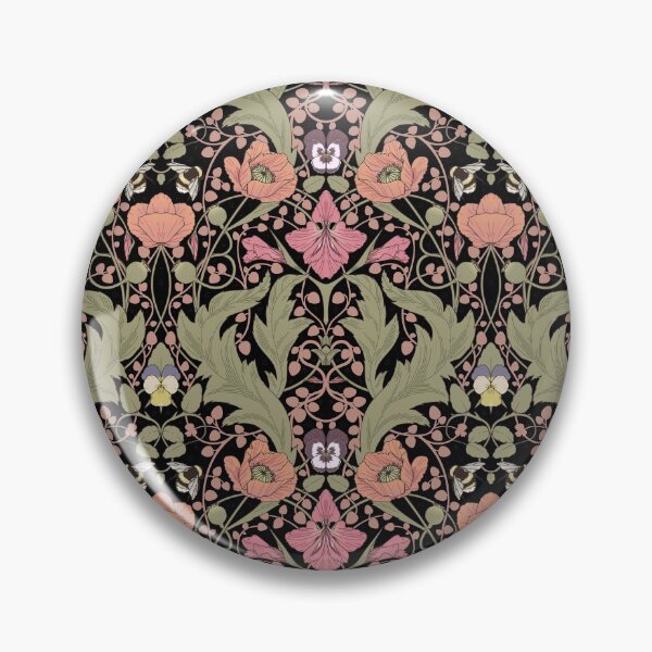 Item preview, Spring Pattern with Poppy Flowers and Gladioli II designed and sold by Feroniae.