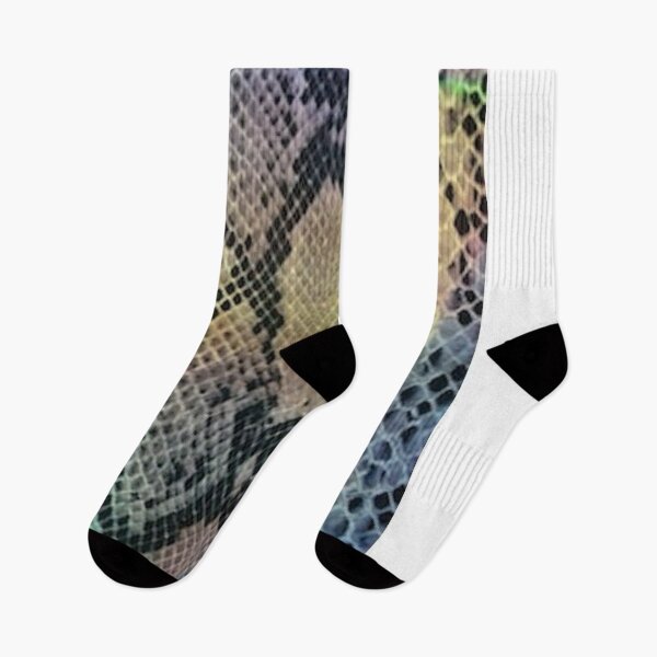 Item preview, Multicolored colorful snake skin imitation designed and sold by philippe souvy.